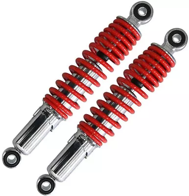 Pair 270mm 10.5  Rear Shock Absorber For ATV Quad Go Kart Dirt Bike Coolster SSR • $59.07