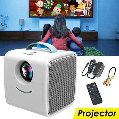 HD 1080P Portable Home Cinema Projector Mini LED Movie Video Theater Multimedia • $69.99