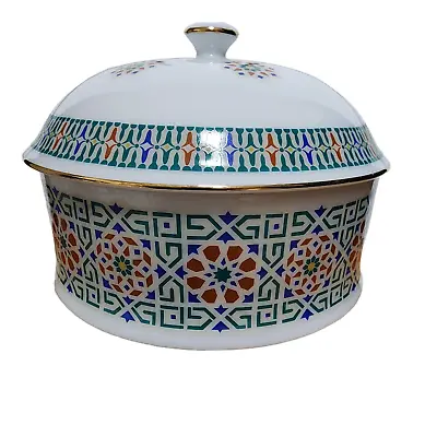 Maroc Ultima II Ceramic Mediterranean Villa Collection Empty Container  • $28.65