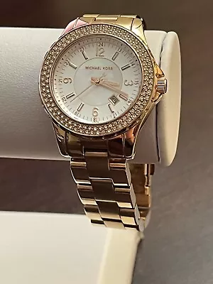 Michael Kors - Quartz Classic Rose Gold With White Dial Women's Watch - MK5403 • $65