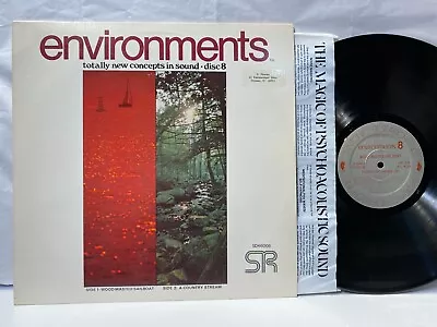 Environments Disc 8 A Psycho Acoustic Experience  1979 Syntonic Research RE  EX! • $6.99