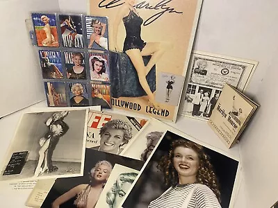 Marilyn Monroe Mix Lot - Photos Trading Cards Life Magazine Etc…. • $38.62