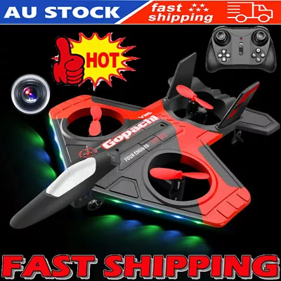 V25 Jet Fighter Stunt RC Airplane Remote Control 360 Spin Plane Glider Model KJ • $43.99