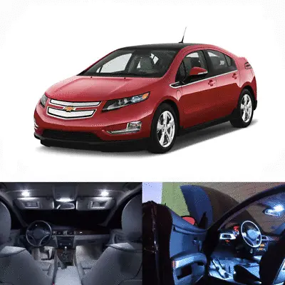 LED White Lights Interior Package Kit For Chevy Volt 2011-2015 10 Pcs • $14.99