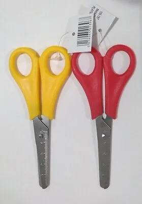 £2.85 • Buy 2 X Pairs Childrens Craft Scissors Rounded Points