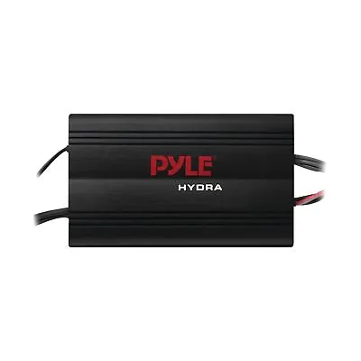 Pyle Hydra Marine Amplifier - Upgraded Elite Series 800 Watt 4 Channel Micro ... • $77.99