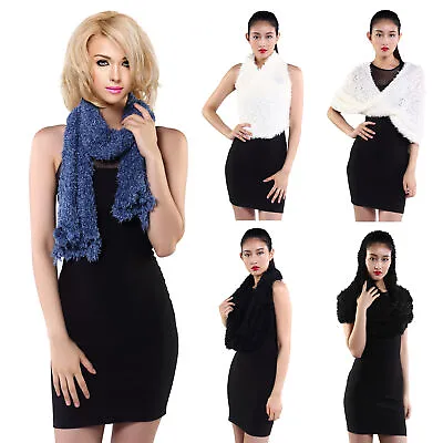 Magic Scarf 8in1 Stylish Lady Shawl Soft Woolly Charcoal Fiber Head Wrap • $5.99