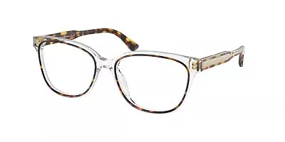 MICHAEL KORS MK4090 3102 Dark Tortoise Clear Demo Lens 54 Mm Women's Eyeglasses • $42.97