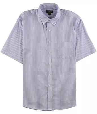 Club Room Mens Wrinkle-Resistant Button Up Dress Shirt • $22.28