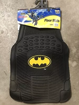 Batman Rubber Auto Floor Mats Set Of 2 NIP • $40