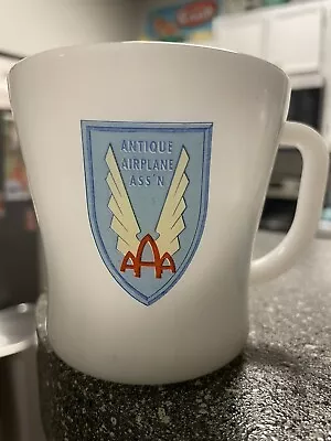 Federal Glass 1968 Airplane Assoc Coffee Mug- Tulsa • $10