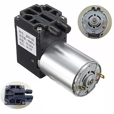 Mini Vacuum Pump D C 12V Micro Air Pump Flow Rate Mini Vacuum Pump  • $20.89