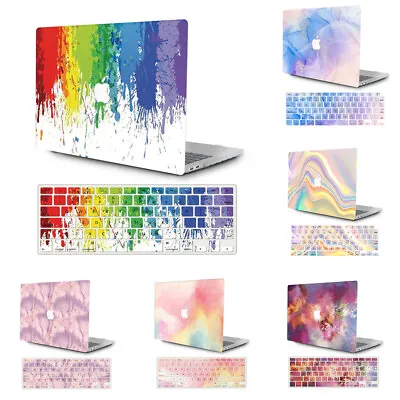 Multi-Color Hard Case Shell Keyboard Cover For MacBook Air Pro 13 14 15 16 UK39 • $17.99