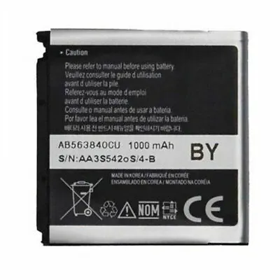 Genuine Samsung AB563840CU Battery C3110C S3600C S5520 S6888 G400 G500 M8800 • £9.99