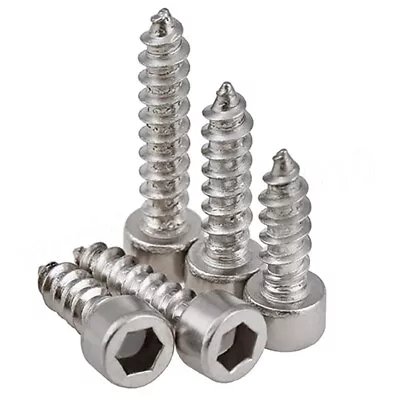 Hex Socket Self Tapping Screw M2 M2.5 M3 M3.5 M4 M5 M6 304(A2)Stainless Steel • $2.09