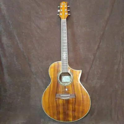 $849 • Buy Electric Acoustic Guitar Ibanez EW20KOENT1201 Koa Natural With Gig Bag