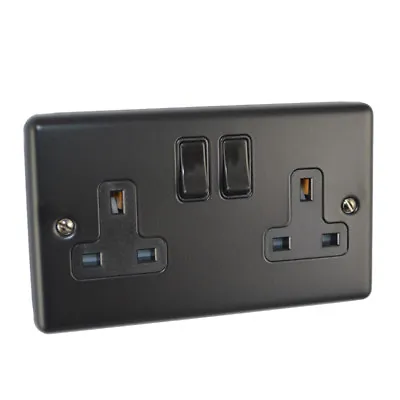 £8.99 • Buy Matt Black Sockets & Switches Full Range  USB - Windsor