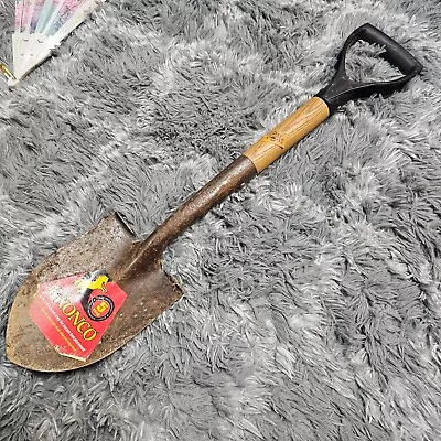 Vintage Bronco D-Handle Round Point Utility Digging Shovel • $19.99