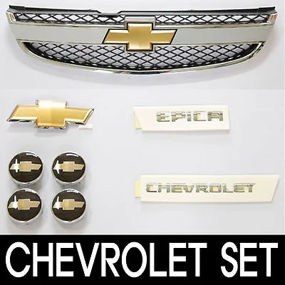 Front Grill Beat Full Package Set UNPAINTED For 06 11 Chevy Epica Tosca • $339.48