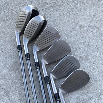 $116.35 • Buy Adams Idea A2 OS Hybrid Iron Set 3h-5h-6H-7H 8- PW Lite Flex Aldila NVS Graphite