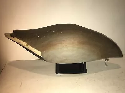 Mallard Drake Duck Decoy Feeder Vintage Solid Body • $199