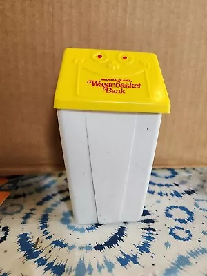 $10 • Buy Vintage 1975 McDonald’s Wastebasket Coin Bank McDonaldland Trash Can Promo