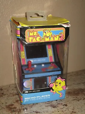 My Arcade- Micro Player Mini Retro Arcade Machine: Ms. Pac-Man Video Game • $29.99