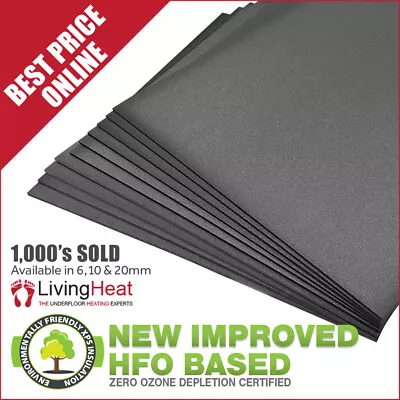 Insulation Boards For Underfloor Heating - XPS - Available In 6 10 & 20MM • £23.31