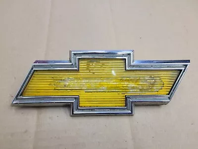 Chevy OEM Vintage Front Bowtie Metal Emblem Badge Logo Nameplate Name 347648 • $39.99