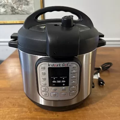 Instant Pot Duo IP DUO60 V3 Electric Pressure Cooker 6qt - Stainless Steel Works • $38.49