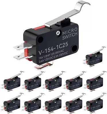 Micro Switch V-15 Series Limit Switches V-15 Series V-154-1C25 12 • $17.39