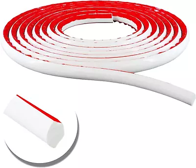 £51.19 • Buy NeatiEase UPVC Quadrant Trim, 5 Meters Tile Trim, Flexible Quarter Round Molding