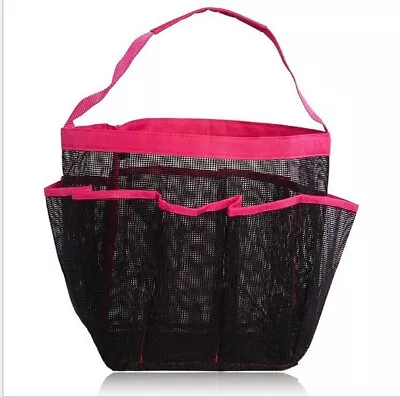 Mesh Shower Bathroom Basket Bag Quick Dry Breathable Caddy Tote Storage Portable • $7.56