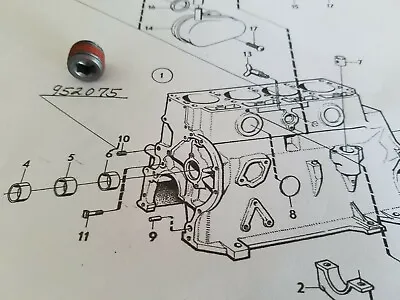 Volvo B18 - B20 122S 142 144 145 544P1800's Engine Block Oil Galley Plug  • $3