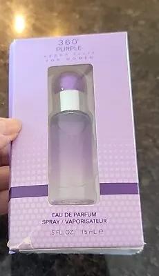 360 PURPLE Perry Ellis Women .5oz Perfume Spray NEW IN BOX • $9