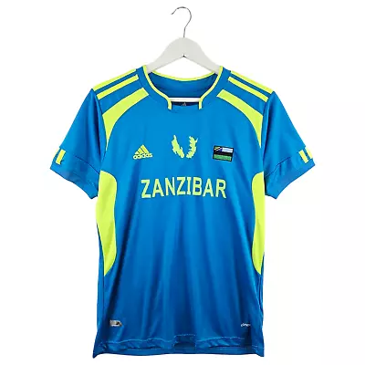 Zanzibar Mens Blue International Football Shirt Size Medium M • £20