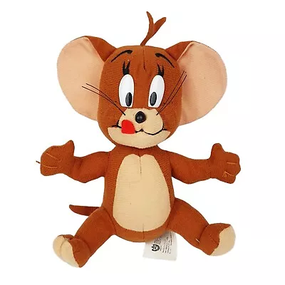 Tom & Jerry Licensed Plush Stuffed Toy Jerry Mouse Hanna Barbera 19cm • $14.95