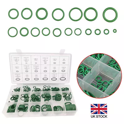 270x Air Conditioning Rubber O-ring Seal Assortment Kit Air Con 18 Sizes Green • £8.04