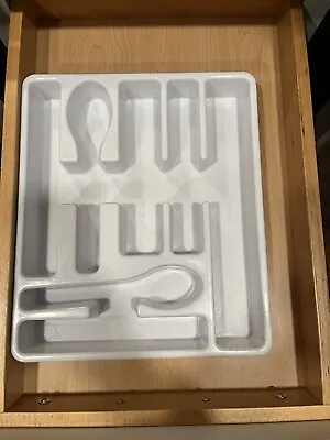 $15 • Buy Plastic Silverware Tray - White