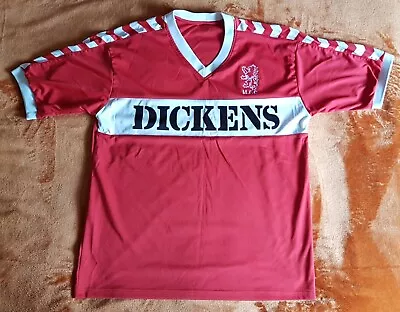 1986-87 Middlesbrough Home Shirt L DICKENS Repro • £200