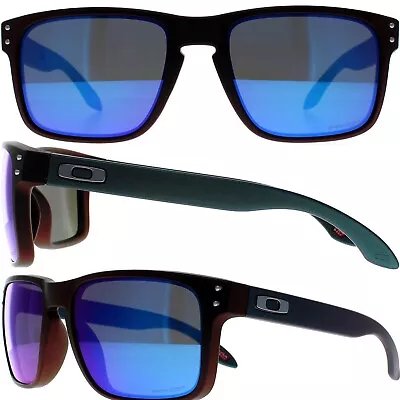 Oakley Holbrook Oo9102-W6 Black Red-Shift Prizm Sapphire RRP £155 Now £70 NEW • £70