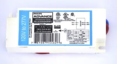 Philips Advance Xitanium 13w Led Electronic Driver Xi013c030v042rnp1 Dimmable • $9.95