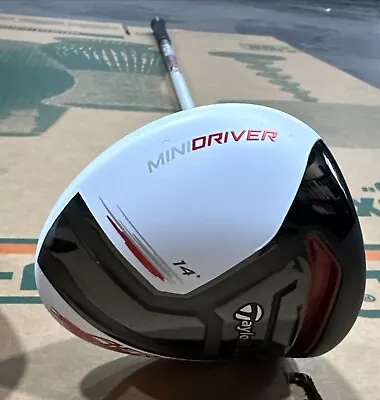 RH TaylorMade Aeroburner 14* Mini Driver -Matrix RUL-Z 60 Regular R-Flex +HC 47  • $159.99