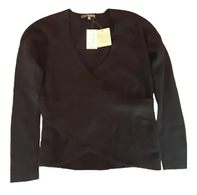 South Moon Under Maddy M Soft Crossover Black Sweater NWT • $35