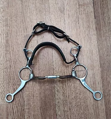 Myler Equestrian Horse Bit Toklat Long Shank Combination 5.5  Correctional  • $135