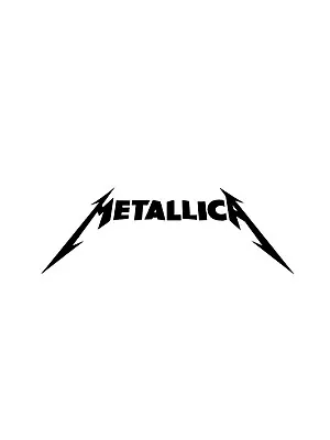 Metallica Car Vinyl Sticker Singer Band Metal Punk Rock Music Gig Acdc 4inch  • £3.69