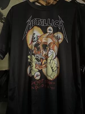 METALLICA Back Patch The Shortest Straw Pushead Skull Justice For All • $10.40