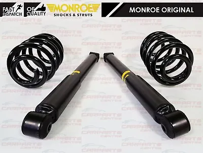 For Vauxhall Vectra C 2 Rear Monroe Shock Absorber Shockers Coil Springs (pair) • $104.76