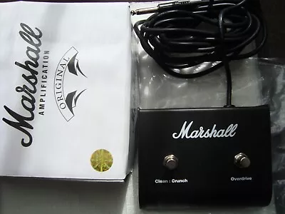 Marshall Pedl-90010 2-button Fx Amp Footswitch • $39.98