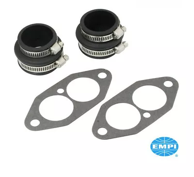 Inlet Manifold Boots Gaskets & Clips Vw T1 Beetle T2 Bay Van 1.3 1.6 Empi A1077 • $20.52